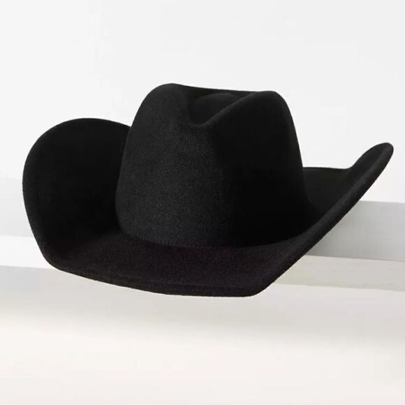 NWT Anthropologie Studded-Brim Rancher Hat - Picture 6 of 11